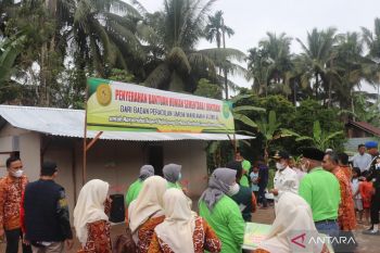 Peduli gempa, Pengadilan Tinggi Padang bangun 10 unit hunian sementara di Pasbar