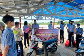 Tim Polimarim Makasar gelar kampanye keselamatan transportasi