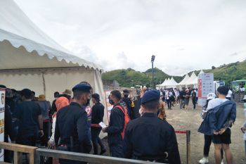 Semua area di kawasan sirkuit Mandalika dijaga ketat