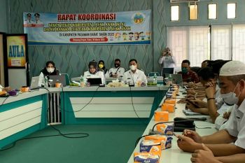 Pasaman Barat evaluasi gugus tugas penyelenggaraan Kabupaten Layak Anak 2021