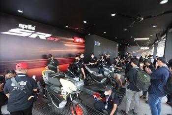 MotoGP Mandalika 2022 - Aprilia Indonesia hadirkan pengalaman balap