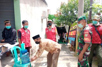 Kodim 0410/KBL ingatkan warga patuhi prokes di tempat hajatan
