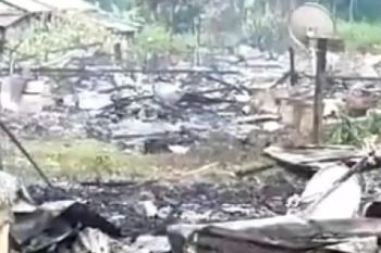 Polisi: Pembakaran di Kabupaten Paniai dipimpin Lewis Kogoya