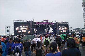 BNI Musik Vibes menghibur penonton MotoGP Mandalika