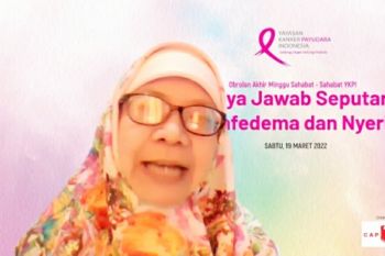 Perilaku hidup sehat kurangi risiko limfedema pasien kanker