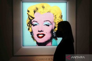 Lukisan Marilyn Monroe karya Andy Warhol diprediksi laku Rp2,8 triliun