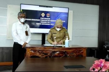 Bupati Mamuju berharap LKP 2021 menghasilkan opini WTP