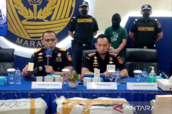 Bea Cukai Makassar sita sekitar satu juta batang rokok ilegal