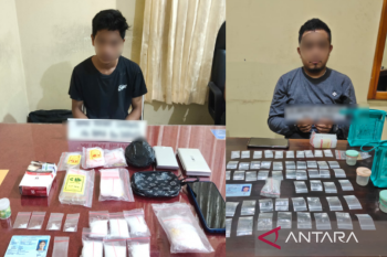 Polda Sultra tangkap jaringan pengedar sabu di Kendari