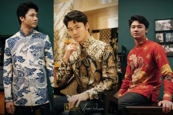 Kolaborasi dua jenama hadirkan baju pernikahan nuansa oriental dan Jawa