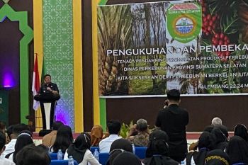 Sumsel angkat 220 tenaga pendamping peningkatan produksi perkebunan