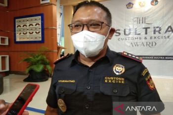 Bea Cukai Kendari tindak 3.804.600 batang rokok ilegal pada tahun 2021