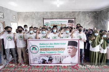 Santri di NTT deklarasikan Ganjar Pranowo calon presiden