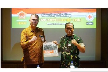Delegasi ICRC mengagumi langkah Pangkogabwilhan III tangani masalah Papua