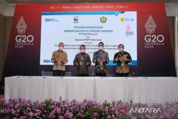 PLN teken empat perjanjian kerja sama strategis pengembangan energi bersih