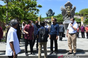 Presiden cek kesiapan GWK Cultural Park untuk lokasi G20