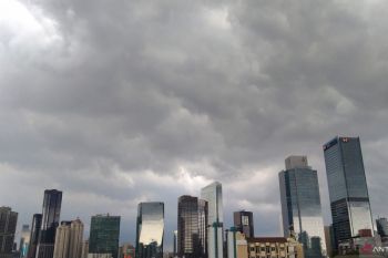 Cerah berawan, cuaca Jakarta