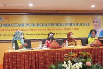 Ketua DPRD Sulsel kawal penyusunan Ranperda TPPO