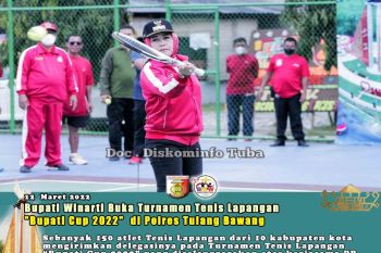 Bupati Tuba buka turnamen tenis lapangan