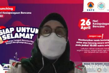 BNPB meluncurkan Hari Kesiapsiagaan Bencana 2022