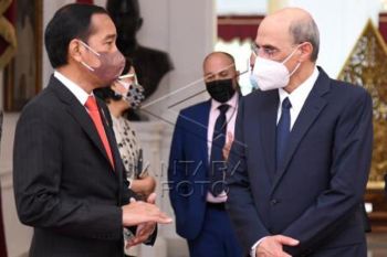 Presiden Terima Kunjungan Kehormatan Presiden IsDB