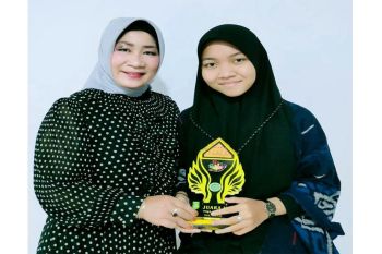 Peserta dari Barito Utara juara 2  tilawah FASI  nasional di Palembang