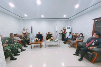 Danrem 131 Santiago jalin sinergitas dengan Pemkab Minahasa Tenggara