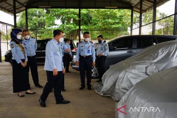 Kakanwil Kemenkumham Sumsel sambangi Rupbasan Palembang