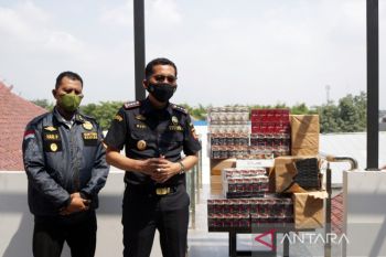 Bea Cukai sita 31.500 batang rokok ilegal di Boyolali dan Sukoharjo