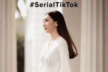 Christie Basil ungkap cerita di balik gaun  pernikahan di #SerialTiktok