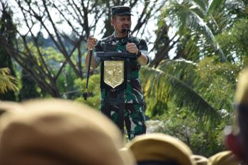 Pangdam ingatkan Prajurit Yonarmed 19-105 laksanakan tugas dengan baik