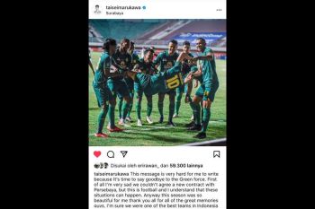 Taisei Marukawa ucapkan selamat tinggal "Green Force"