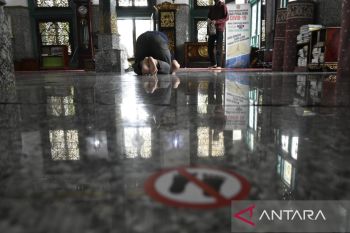 Masjid Agung Palembang tunggu  aturan pelaksanaan ibadah dari Kemenag