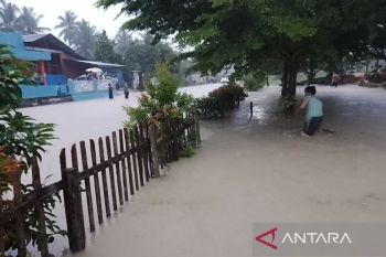 Desa Betalemba Kabupaten Poso  diterjang banjir