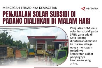 PENJUALAN SOLAR SUBSIDI DI PADANG DIALIHKAN DI MALAM HARI MENCEGAH TERJADINYA KEMACETAN