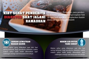 Kiat sehat penderita diabetes saat jalani Bulan Ramadhan