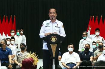Presiden apresiasi peran perangkat desa tangani pandemi