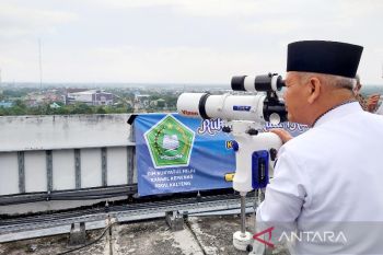 Rukyatul hilal Kalteng dilaksanakan di sejumlah lokasi