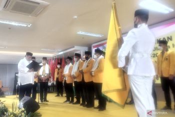 Ketum Golkar lantik kepengurusan Satkar Ulama