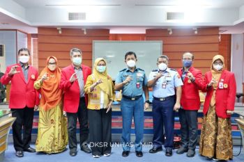 Dirjen Kekuatan Pertahanan Kemhan kunker supervisi pendidikan ke Unhas