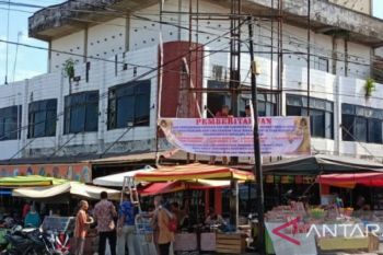 Pemkab Kampar pasang larangan berdagang di sejumlah titik