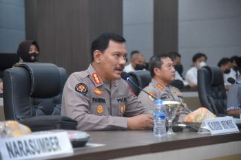 243 personel Polda Lampung ikuti pelatihan tentang UU Pers