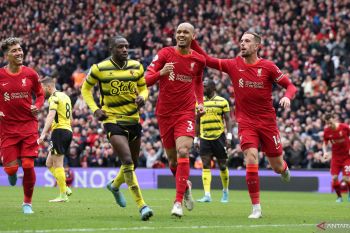 Liverpool puncaki klasemen usai kalahkan Watford 2-0
