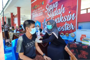 Lapas Lubukbasung vaksin booster bagi WBP-pegawai