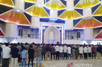 Hari pertama Shalat Tarawih di Makassar berlangsung lancar