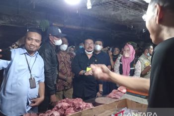 Mentan pantau persediaan pangan di Pasar Terong Makassar