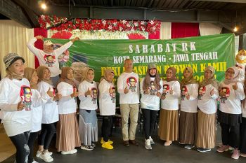 Relawan tiga daerah di Jateng dukung Ridwan Kamil jadi capres 2024