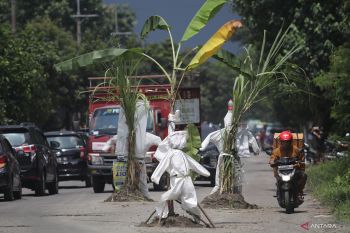 Protes Jalan Rusak di Kediri