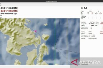 BMKG: Gempa bumi susulan ke-58 guncang Kendari