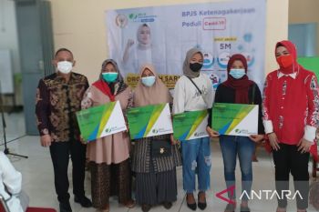 200 wirausahawan di Bekasi terlindungi program BPJAMSOSTEK